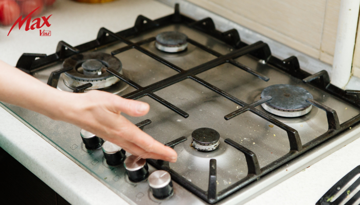 Bếp ga có muội đen ảnh hưởng đến hiệu suất nấu nướng
