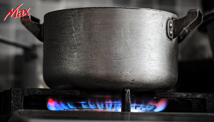 Đầu đốt bếp gas bằng gang có độ bền cao, giữ nhiệt tốt