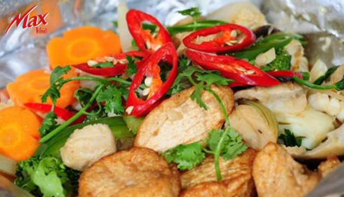 Món đậu hũ nướng béo ngậy, độc đáo