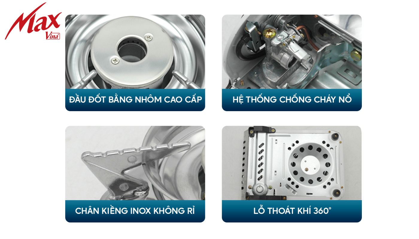 cấu tạo bếp ga mini