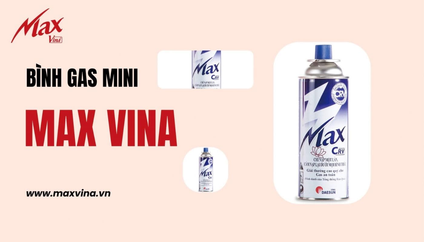 sử dụng bếp ga mini của Maxsun