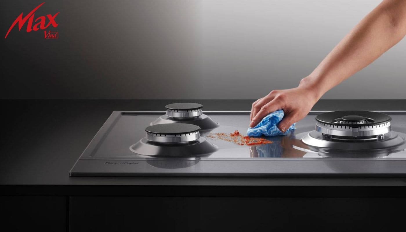 Vệ sinh bếp ga sau mỗi lần nấu